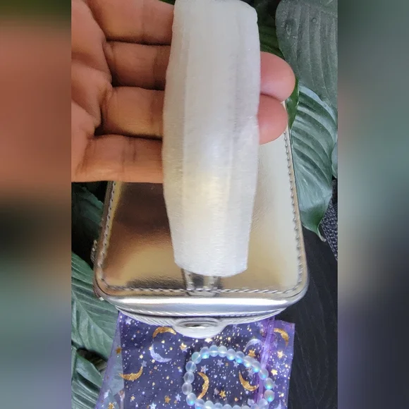 MICHAEL KORS Sandrine Crossbody & Handcrafted Rainbow Moonstone Bracelet - Picture 4 of 11